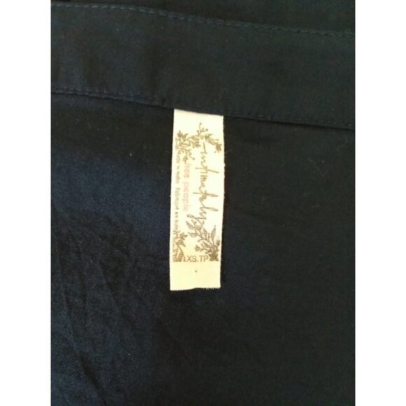 Free People Intimately Free Navy Call Me Later Body Suit Sz XS - Picture 4 of 6